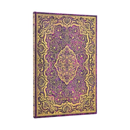 2026 Picaresque Maxi 18-month Vertical Hardcover Flexi Dayplanner 2025-2026 (Elastic Band Closure)