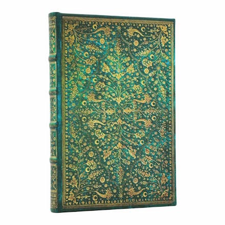 Emerald Flower (Nature s Grace) Mini Unlined Hardcover Journal (Elastic Band Closure)