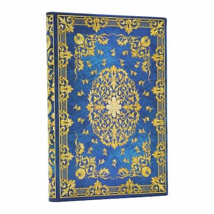 Silk Sky (Guiding Star) Mini Unlined Hardcover Journal (Elastic Band Closure)