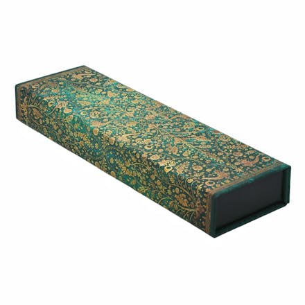 Emerald Flower (Nature s Grace) Pencil Case (Wrap Closure)