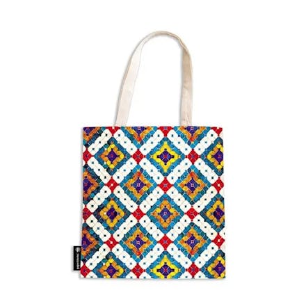 Thai Gems (Intricate Inlays) Canvas Bag