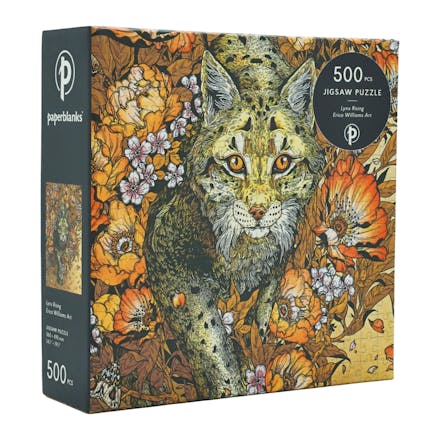 Lynx Rising (Erica Williams Art) 500 Piece Jigsaw Puzzle