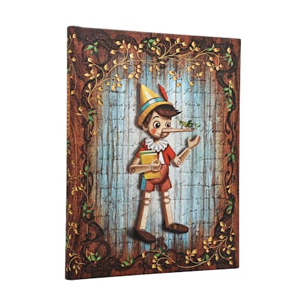 Carlo Collodi, Pinocchio (Fairy Tale Collection) Ultra Unlined Hardcover Journal (Elastic Band Closure)