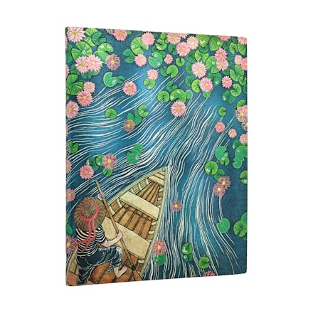 Lotus River (Living with Yuko) Ultra Lined Softcover Journal (Elastic Band Closure)