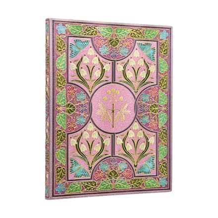 Mimosa (Poetry in Bloom) Ultra Lined Softcover Journal (Elastic Band Closure)