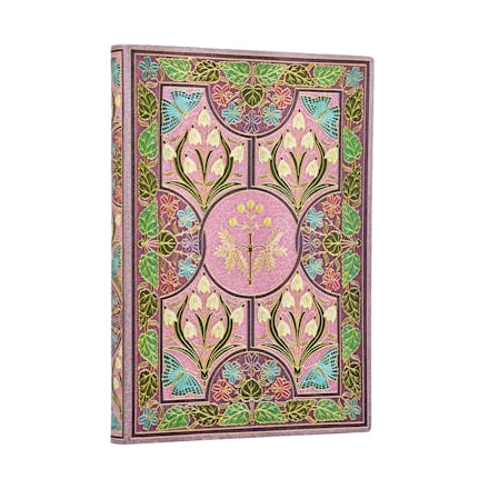 Mimosa (Poetry in Bloom) Midi Unlined Softcover Journal (Elastic Band Closure)