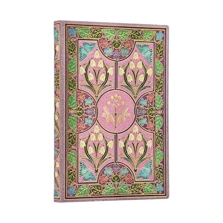 Mimosa (Poetry in Bloom) Mini Unlined Softcover Journal (Elastic Band Closure)