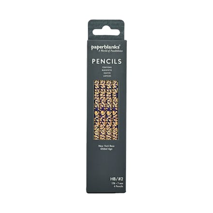 New York Rose (Gilded Age) Pencil (4 Pack)