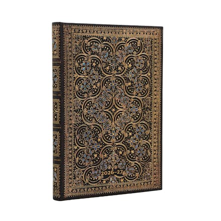 2027 Restoration (The Queen s Binding) Midi 18-Month Hardcover Dayplanner (Elastic Band Closure) Horizontal