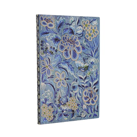 2027 Blue Willow (Celebrate Hanfu) Maxi 18-Month Softcover Dayplanner (Elastic Band Closure) Vertical
