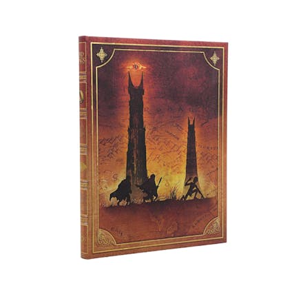 The Quest Continues (The Lord of the Rings Collection) Journal Ultra Lined (Elastic Band Closure)
