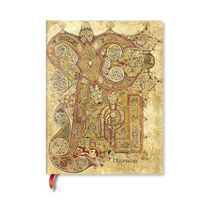 Generatio (The Book of Kells) Midi Unlined Hardcover Journal (Elastic Band Closure)