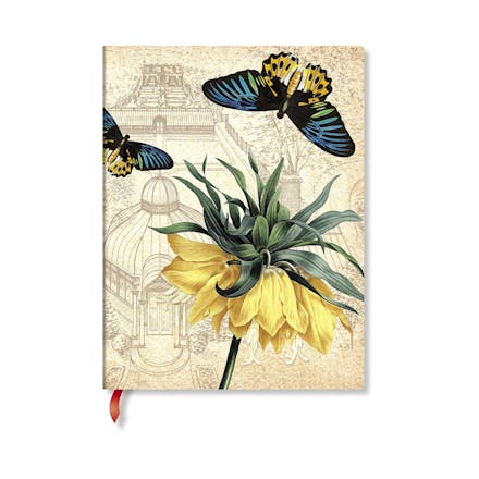 Golden Fritillaria Ultra Unlined Softcover Journal (Elastic Band Closure)