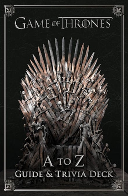Game of Thrones: A to Z Guide & Trivia Deck