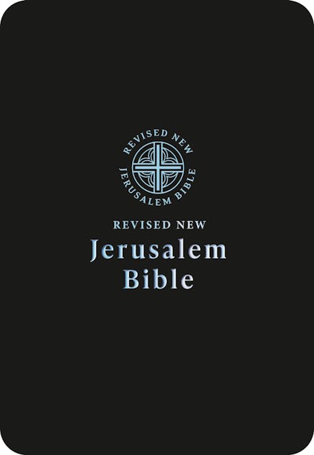 RNJB Catholic Black imitation Leather Bible