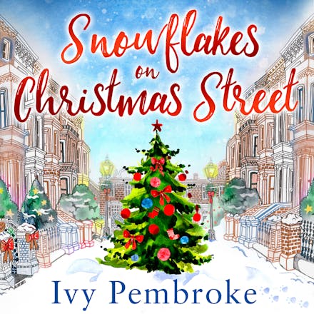 Snowflakes on Christmas Street