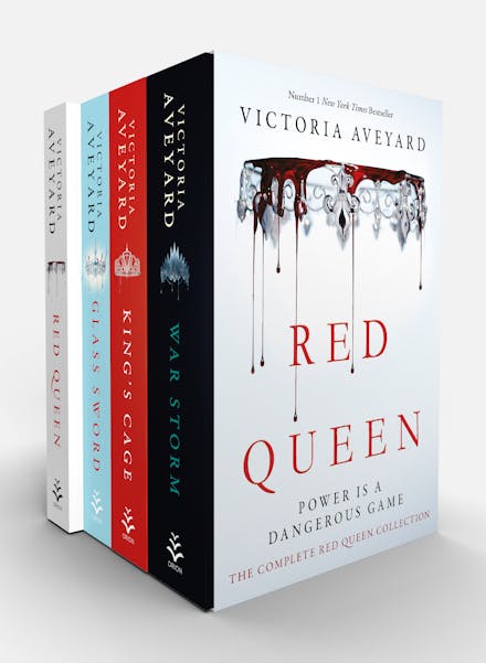 Red Queen 4 Book Flexibox Set