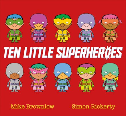 Ten Little Superheroes