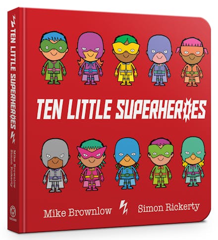 Ten Little Superheroes