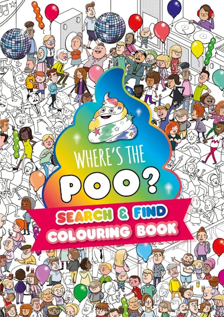 Where's the Poo? A search and find colouring book