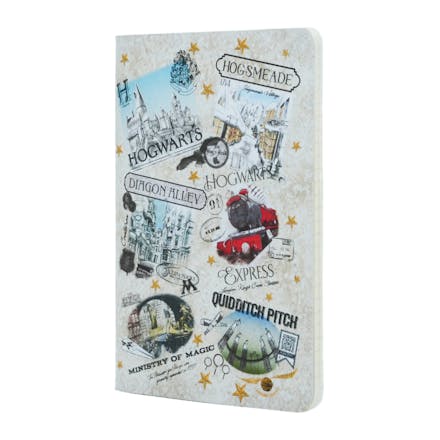 The Wizarding World (Harry Potter Collection) A6 Grid Cahier