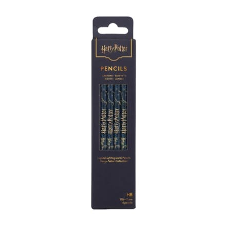 Legends of Hogwarts (Harry Potter Collection) Pencil (4 Pack)
