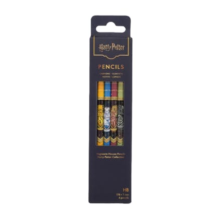 Hogwarts Houses (Harry Potter Collection) Pencil (4 Pack)