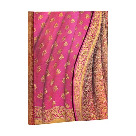 Gulabi (Varanasi Silks and Saris) Midi Lined Hardcover Journal