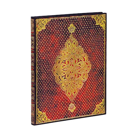 Golden Trefoil Lined Hardcover Journal