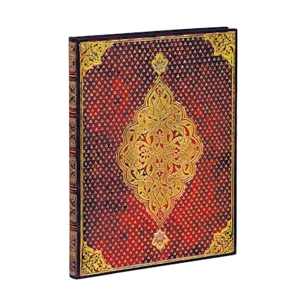 Golden Trefoil Unlined Hardcover Journal