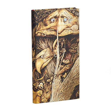 Mischievous Creatures (Brian Froud s Faerielands) Slim Lined Journal (Elastic Band Closure)