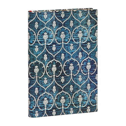 Blue Velvet Mini Lined Hardcover Journal