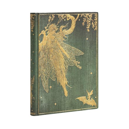 Olive Fairy Unlined Hardcover Journal