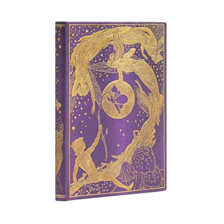Violet Fairy Mini Unlined Hardcover Journal