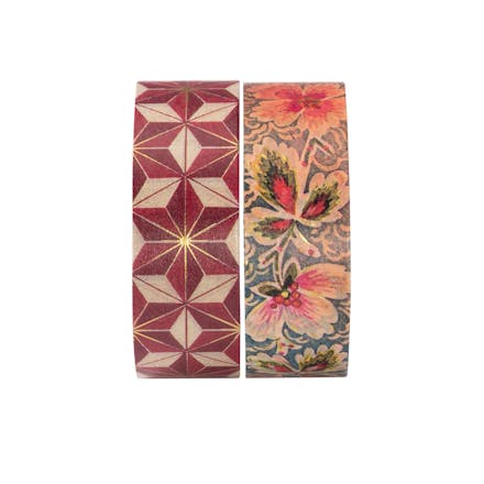 Filigree Floral Ivory / Hishi (Mixed Pack) Washi Tape