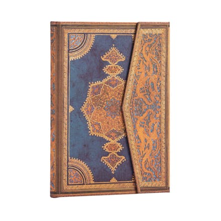 Safavid Indigo (Safavid Binding Art) Midi Lined Hardcover Journal