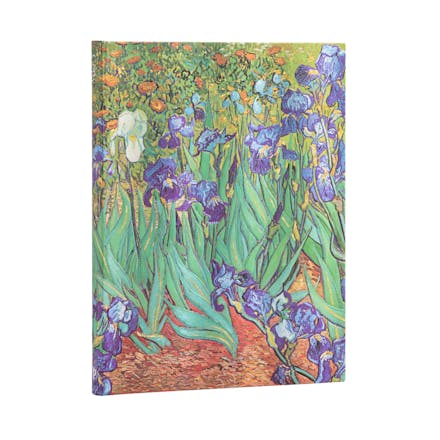 Van Gogh s Irises Ultra Unlined Hardcover Journal