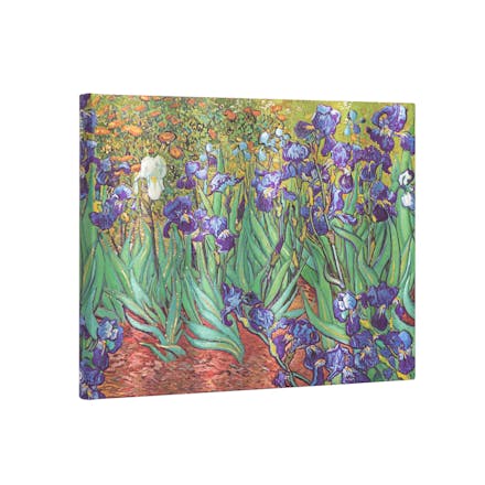 Van Gogh s Irises Unlined Guest Book
