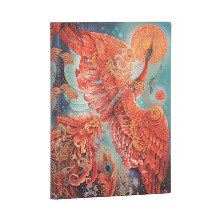 Firebird (Birds of Happiness) Midi Lined Journal