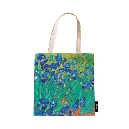 Van Gogh s Irises Canvas Bag
