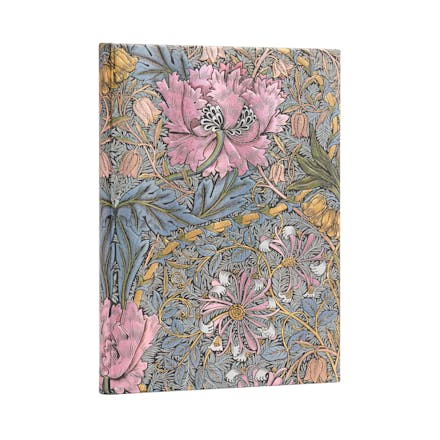 Morris Pink Honeysuckle (William Morris) Ultra Lined Hardcover Journal
