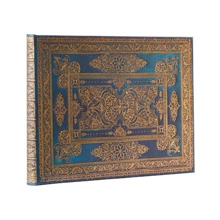 Blue Luxe (Luxe Design) Guest Book Unlined Hardback Journal