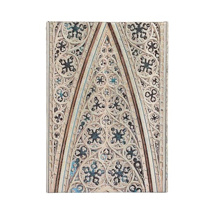 Vault of the Milan Cathedral (Duomo di Milano) Midi Unlined Hardback Journal (Wrap Closure)