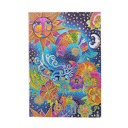 Celestial Magic (Whimsical Creations) Grande Sketchbooks Hardback Journal (Elastic Band Closure)