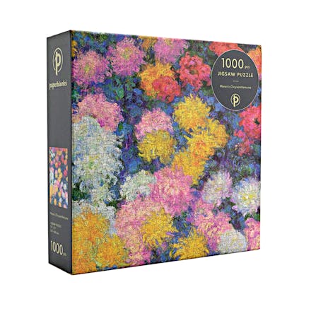 Monet s Chrysanthemums 1000 Piece Jigsaw Puzzle