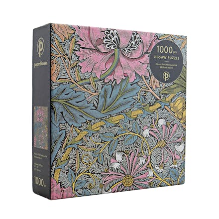 Morris Pink Honeysuckle (William Morris) 1000 Piece Jigsaw Puzzle