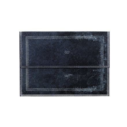 Inkblot (Old Leather Collection) Document Folder (Wrap Closure)