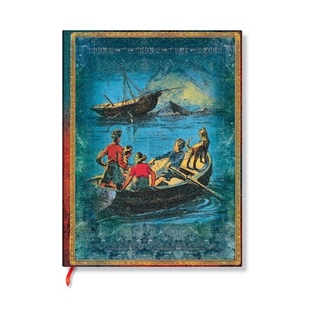 The Famous Five (Enid Blyton) Midi Lined Softcover Flexi Journal (Elastic Band Closure)