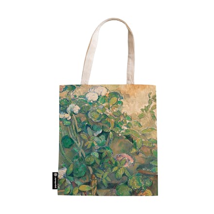 Cezanne s Terracotta Pots and Flowers Canvas Bag