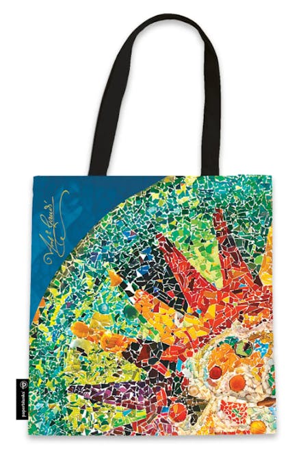 Gaudi s Sun (Gaudi s Mosaics) Canvas Bag